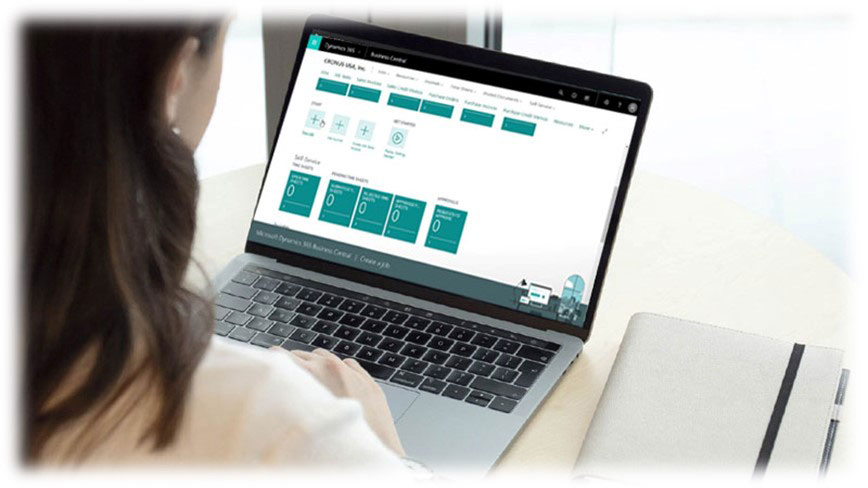 CRM capabilities in ERP Microsoft